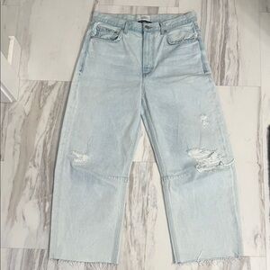 Citizens Of Humanity Miro Distressed Barrel Jeans